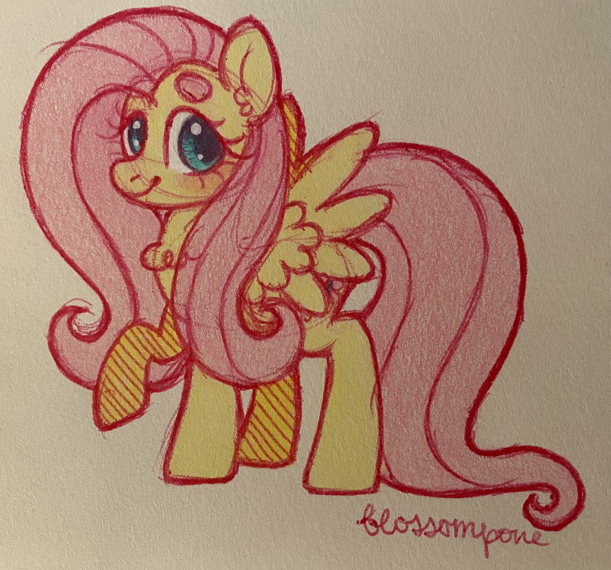 I’m always drawing fluttershy
