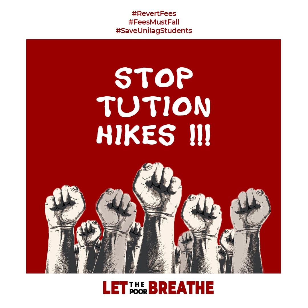 Olufresh_cares's tweet photo. UNILAG students refuse to be silenced! We demand justice and affordability in education!

#RevertFees #FeesMustFall #SaveUnilagStudents https://t.co/93GEJP0PCz