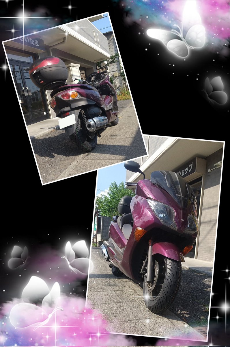 technitap_S's tweet photo. 今回はFORZA_Zでご来店くださりScootSmart2に履き替えのお客様です🏍️💨
ありがとうございます(*´∀人)
またのご来店を心よりお待ちしております🎵✨
#HONDA
#FORZA_Z
#DUNLOP
#ScootSmart2 https://t.co/D3L3gARcbf