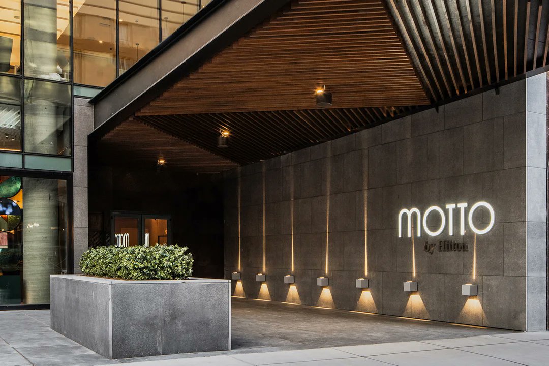 BookMyBharat's tweet photo. Motto by Hilton is set to introduce its second hotel in New York City.

#Motto #Hilton #NewYork #newyorkcity #NewYork2023 #USA #hotel #hotels #Hospitality #Travel #tourism #BookMyBharat https://t.co/JgX8leDAbd