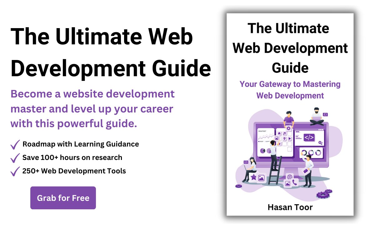 hasantoxr's tweet image. Web Development is difficult to learn, but not Anymore!

I built Ultimate Web Development Guide for you

- 250+ Learning Resources
- 100+ Developer Tools
- 500+ No Code Tools
- 100+ Code Snippets

To get it,

• Like &amp;amp; Retweet
• Reply &quot;free&quot;
• Follow me (so that I can DM)