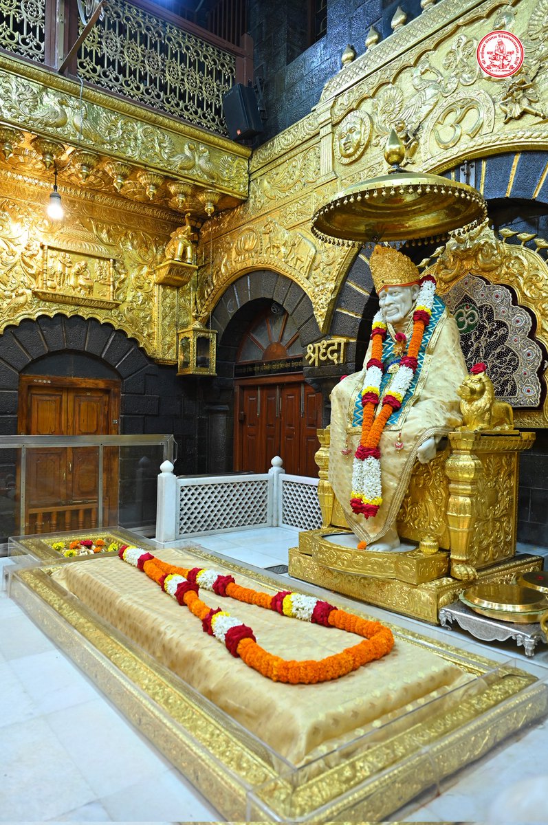 SSSTShirdi's tweet photo. *!! ॐ साई राम !!*
*श्री साईबाबा संस्थान विश्वस्त व्यवस्था,शिर्डी*
*!! ॐ Sai Ram !!*
*Shri Saibaba Sansthan Trust, Shirdi*
≈≈≈≈≈≈≈≈≈≈≈≈≈≈≈≈≈
*आरती :-माध्यान्ह आरती*
*मंगळवार २५ जुलै २०२३*     
*Aarti :-Madhyan Aarti*
*Tuesday 25 July 2023* https://t.co/B9dhphcQLC
