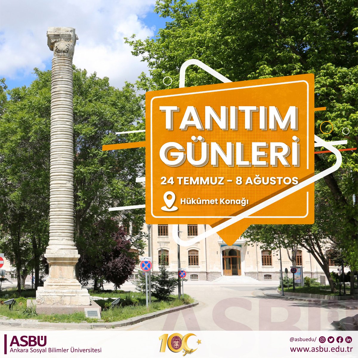 ASBÜ Tanıtım Günleri devam ediyor! Tüm aday öğrencileri 24 Temmuz-8 Ağustos tarihlerinde 09.00-17.00 saatleri arasında ASBÜ Yerleşkesinde düzenlenen tanıtım günlerine bekliyoruz. #asbü #yks2023 #tercih2023 #tanıtımgünleri #tercihimasbü #sosyalbilimler