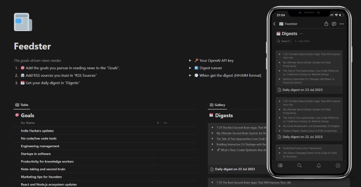 AndreyKeycee's tweet photo. #Feedster updates:
☁️ Trying hard to run a server on EC2
ℹ️ Created a form with @TallyForms to fill in integration info (how lovely it is!)
📝 Working on the Gumroad page: check out the cover there 👇

This weekend I plan to expose it already 💪
#buildinpublic https://t.co/6SjMHSPM3B