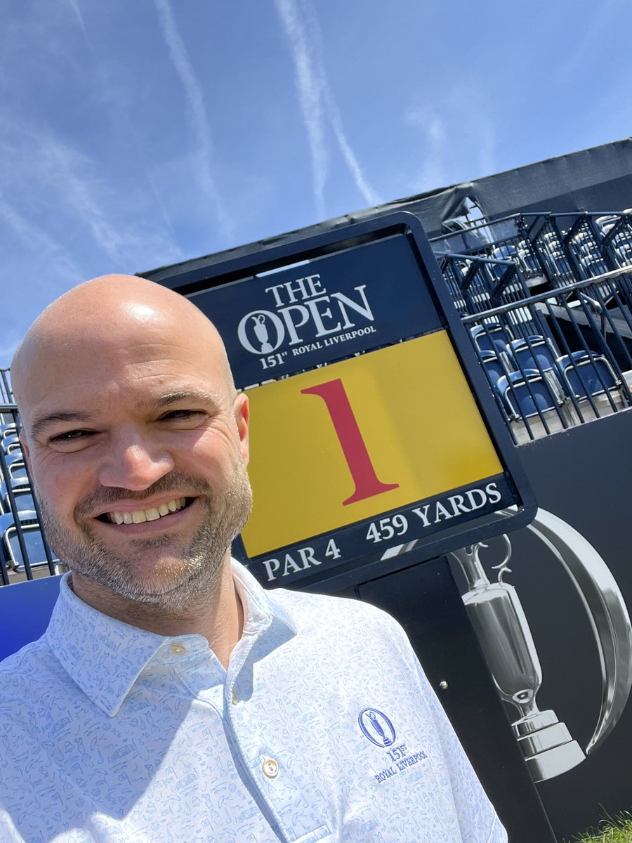 Pretty magical Monday getting to play <a href="/RLGCHoylake/">Royal Liverpool Golf Club</a> ⛳️

Absolutely lucked out with the weather 😎

#weknowgolf #TheOpen