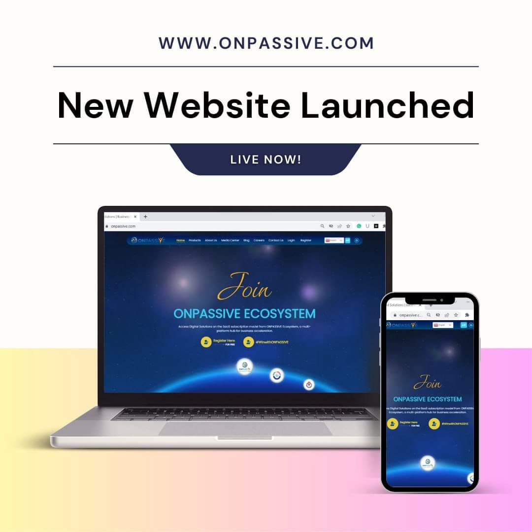 OnpassiveComm's tweet image. Yet to see our brand new website, here&apos;s a quick view of the brand New website.

Visit: onpassive.com

 Remember in ONPASSIVE we get a brand new website every Monday: youtu.be/now25wY_AE0

 #ONPASSIVE #ONPASSIVECommunity #TheFutureOfInternet #WinWithONPASSIVE