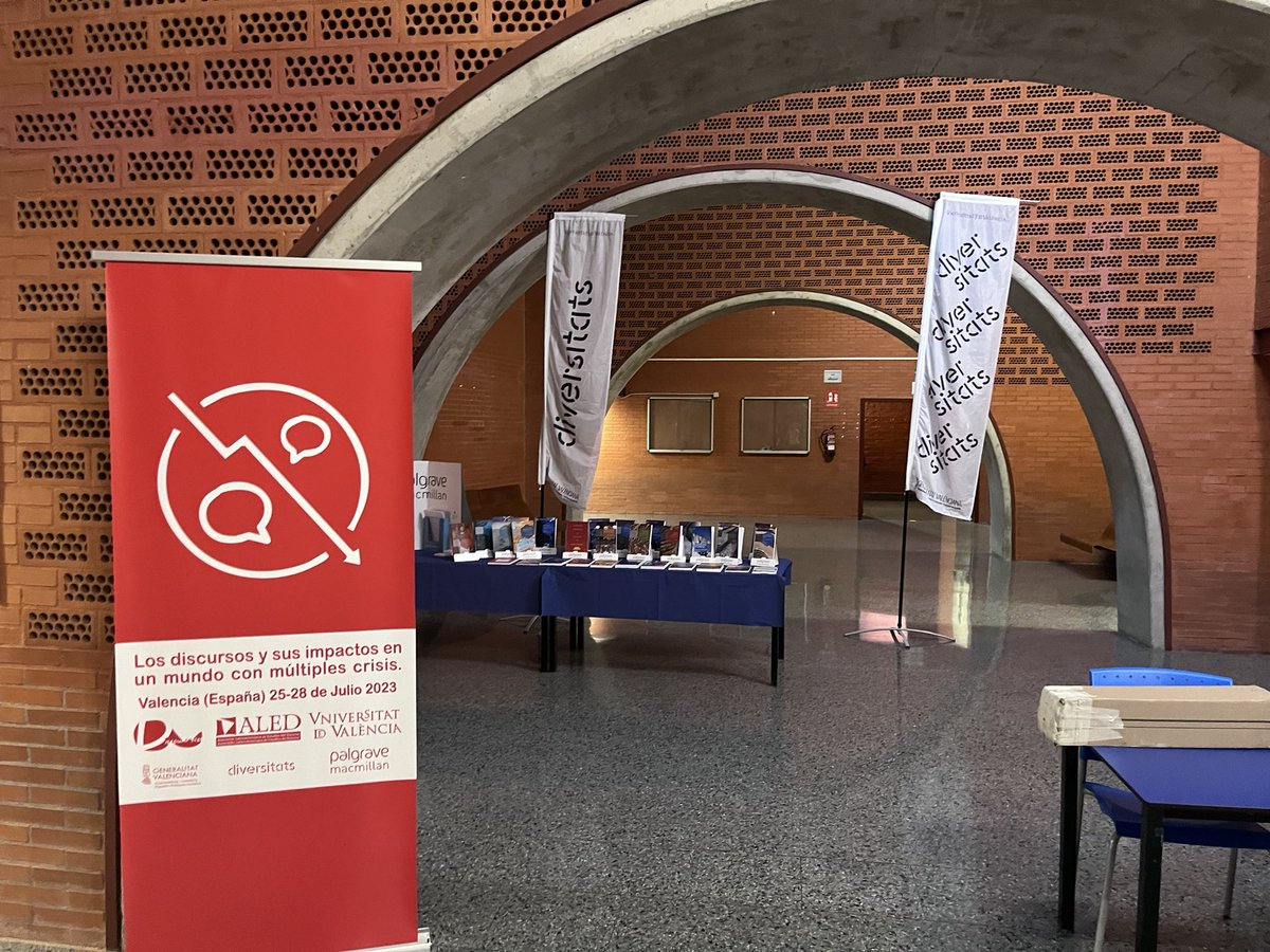 BennoHerzog's tweet image. Todo listo. We are ready.
#DNC5ALED
#DiscourseIsCool
#DiscourseStudies
#Valencia