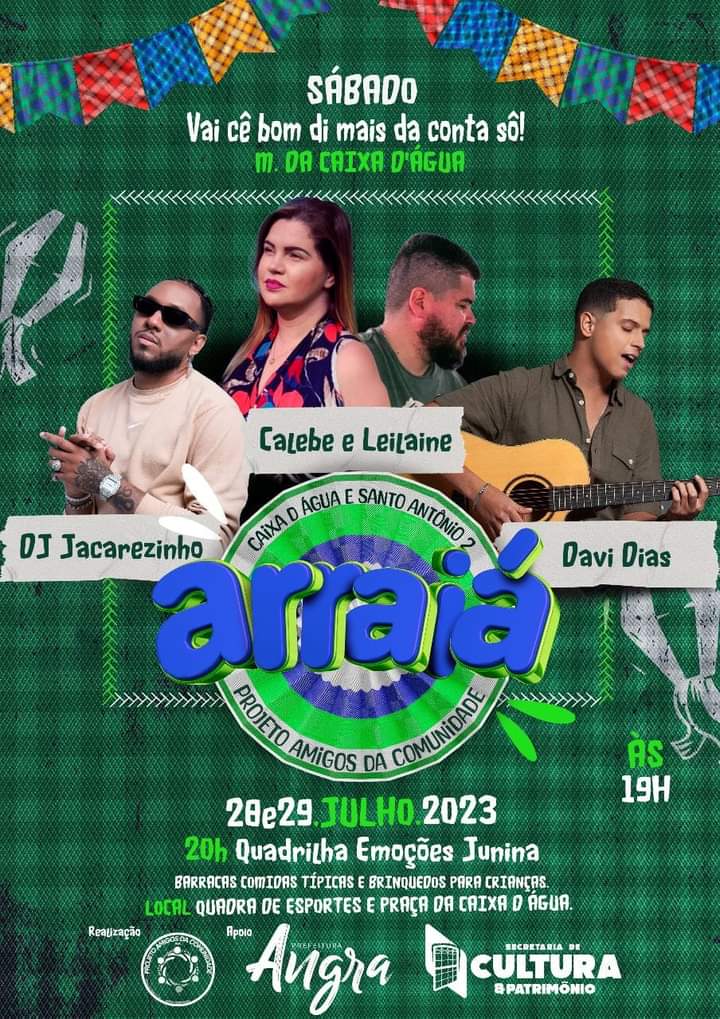jailiima's tweet photo. genteeee nesse final de semana vamos realizar mais um arraiá nosso no morro da caixa d'água. Dessa vez será dois dias de festa e com mais programação!!! 
Final de semana é tudo pela caixa!🥰💃❤️ 

Realização: Projeto amigos da comunidade. https://t.co/PlPl2QEYNP
