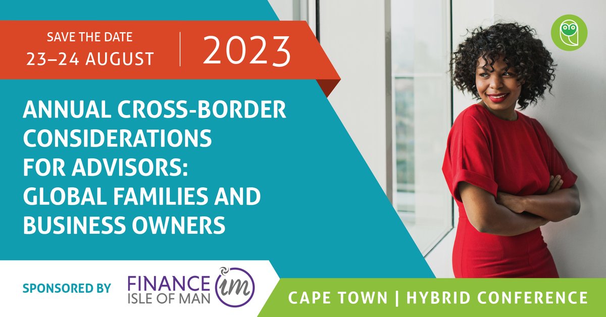 The Tax Faculty (@thetaxfaculty) on Twitter photo #annualevent 🇿🇦 | Save the date and join us in this two-day seminar to gain insights into the changes, challenges, and opportunities of utilising one’s professional skills to enhance the customer and advisory journey >> ow.ly/o9bt50PkeAr
Proudly sponsored by <a href="/FinanceIOM/">Finance Isle of Man</a> #annualevent 🇿🇦 | Save the date and join us in this two-day seminar to gain insights into the changes, challenges, and opportunities of utilising one’s professional skills to enhance the customer and advisory journey >> ow.ly/o9bt50PkeAr
Proudly sponsored by <a href="/FinanceIOM/">Finance Isle of Man</a>