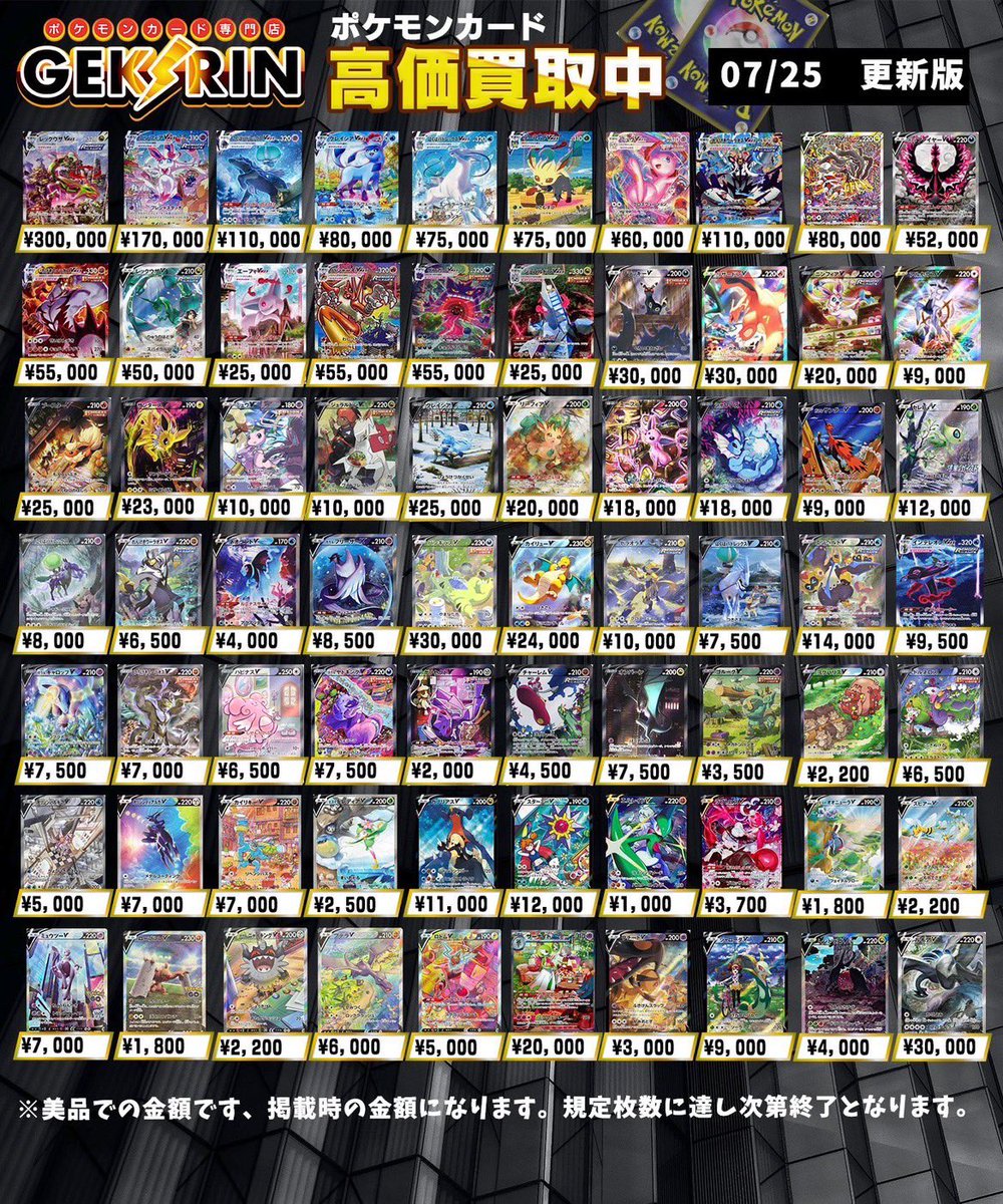 ⚡️更新⚡️】 買取表、更新致しました‼️‼️‼️ 高価買取中です