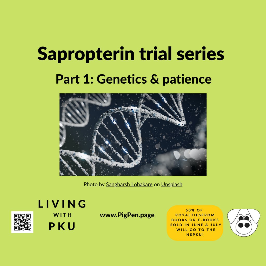 poconnor's tweet photo. New series on #Sapropterin (#Kuvan) 

I have spent months trialling Sapropterin. It has proven a hard road, but I feel ready to share my experience in a series of 3 blogs.

Sapropterin trial, part 1: genetics &amp; patience.

 to https://t.co/lOwlfUWIJa

#LivingWithPKU #PKU #AdultPKU https://t.co/BldSuDfQ8f