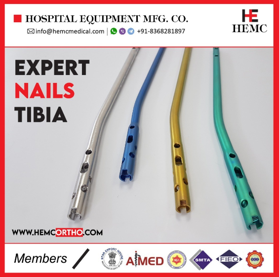 HemcOrtho's tweet image. #experttibianail   #nail #tibianail #nails #ortho #orthopedics #india #orthopedicsurgery   #orthopedicsurgeon #implants #orthopedicimplants #medicalimplants #quality   #efficiency #neurologist #orthodontics #orthodontist #prosthesis   #manufacturer #exportquality #hemcortho