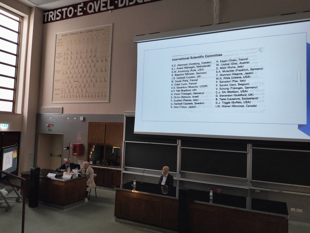 History at #Chirality2023 in Rome 32 years later