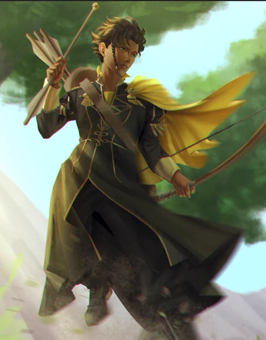 There are 5 years of improvement between these two drawings  The first Claude I drew back in 2018 when the first ever FE3H trailer came out ahsdjkf