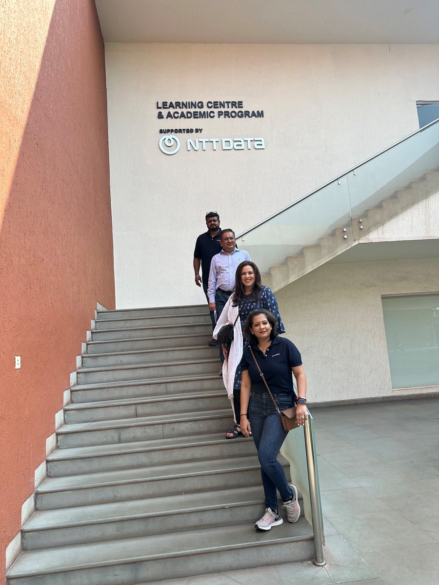 Glad we got to visit <a href="/NTTDATAServices/">NTT DATA</a> IIS Learning Centre where we help elite athletes continue education while training. Congrats to <a href="/IIS_Vijayanagar/">Inspire Institute of Sport</a> longjumper Sreeshankar Murali and steeplechaser Avinash Sable for qualifying for the 2024 Olympics! #CraftingVictories #TeamIIS