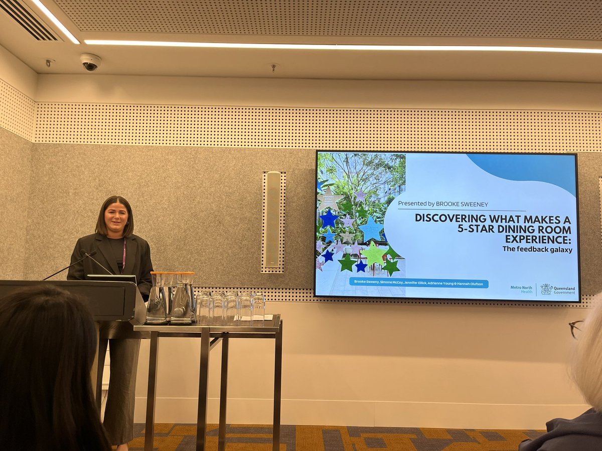 HannahOlufson's tweet photo. Wonderful to see such strong representation from QLD dietitians in the Malnutrition and Rehabilitation stream at #DA2023 https://t.co/ZQu0oB7DIb