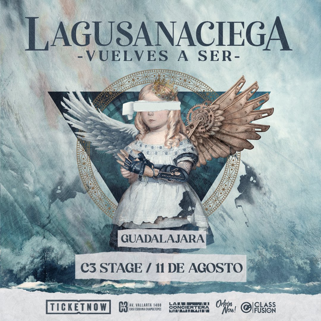 LaConcierteraMx's tweet photo. Se viene @lagusanaciega en Guadalajara el 11 de agosto en el @C3Mexico y León el 12 de agosto en #ForoParuno con dos fechas espectaculares
Boletos a la venta en @boletia y Ticketnow https://t.co/lgDwPX0cOu
