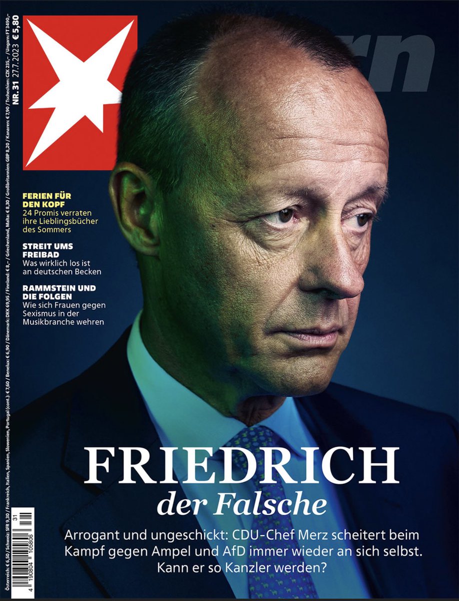 Unser neuer <a href="/sternde/">stern</a>-Titel zum Aufruhr in der <a href="/CDU/">CDU Deutschlands</a>.
 
- Analyse zur Zukunft von <a href="/_FriedrichMerz/">Friedrich Merz</a>
- Portrait des neuen Generals Carsten Linnemann
- Interview mit <a href="/tobiashans/">Tobias Hans</a>
- stern-Gespräch mit <a href="/reckwitz/">Andreas Reckwitz</a> zur AfD
 
<a href="/BeneBecker/">Benedikt Becker</a> <a href="/maschawiekaleko/">Mascha Malburg</a> <a href="/ahborchers/">AndreasHoidnBorchers</a> <a href="/FlorianSchillat/">Florian Schillat</a>