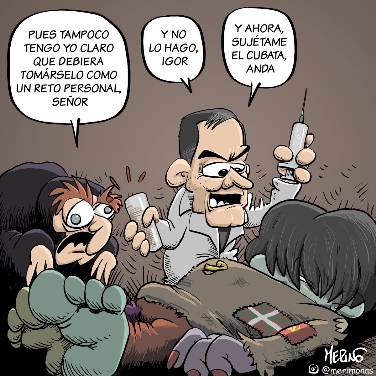 meri_monas's tweet image. Sí ya era complicado el anterior #GobiernoFrankenstein ahora ya no te cuento.
#pactos #EleccionesGenerales2023 #viñetas #merimonas