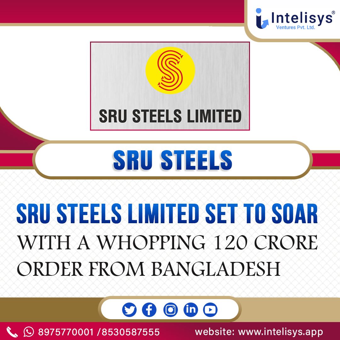 SRU steels limited set to soar with a whopping 120 crore order from Bangladesh.
.
#sru #steel #steelindustry #steelconstruction #bangladesh #growthanddevelopment #dailynews #dailynewsupdates #dailymarketupdate #newsupdates #marketnews #marketupdates #stockmarketindia #dailyposts