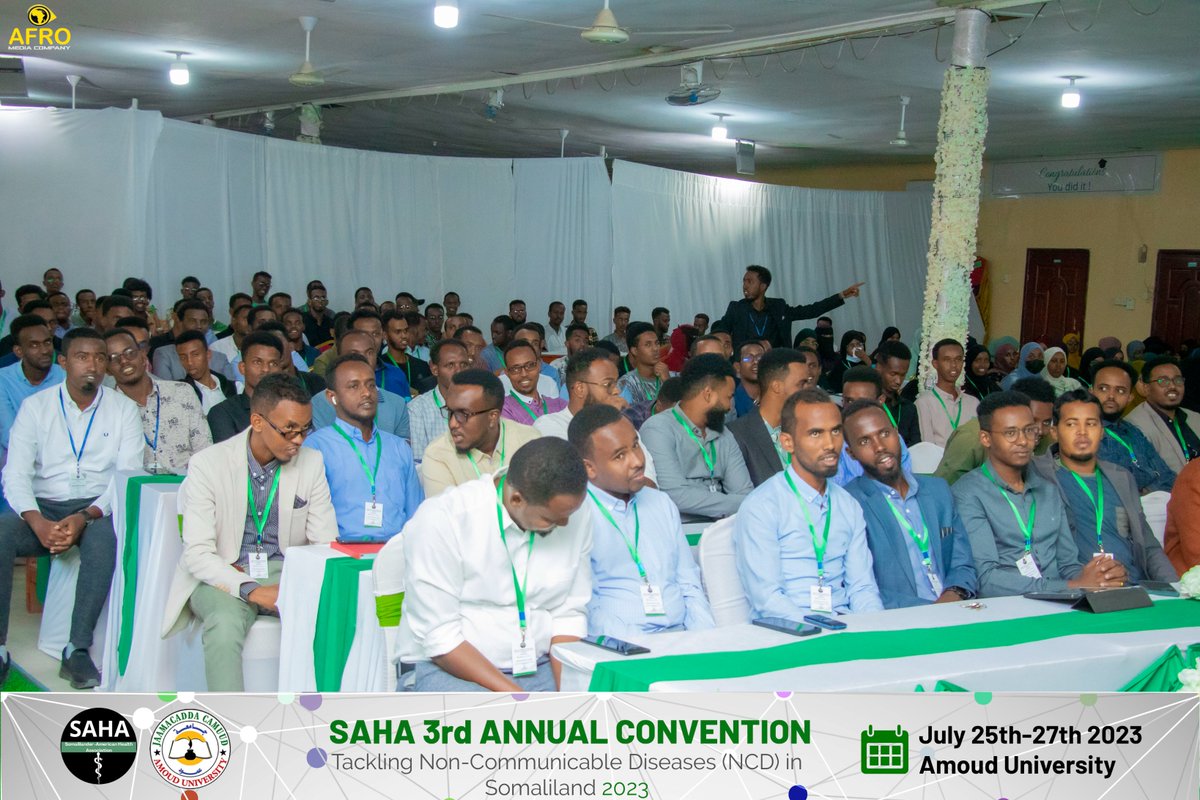 AmoudUniversity's tweet photo. Opening Session of Day one Started at Amoud University Main Campus.
#Saha_3rd_Annual_Convention_at_Amoud_Uinversity_2023 https://t.co/kuAipBXlVs