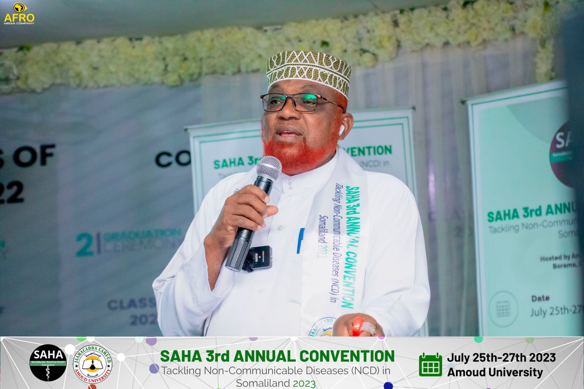 AmoudUniversity's tweet photo. Opening Session of Day one Started at Amoud University Main Campus.
#Saha_3rd_Annual_Convention_at_Amoud_Uinversity_2023 https://t.co/kuAipBXlVs