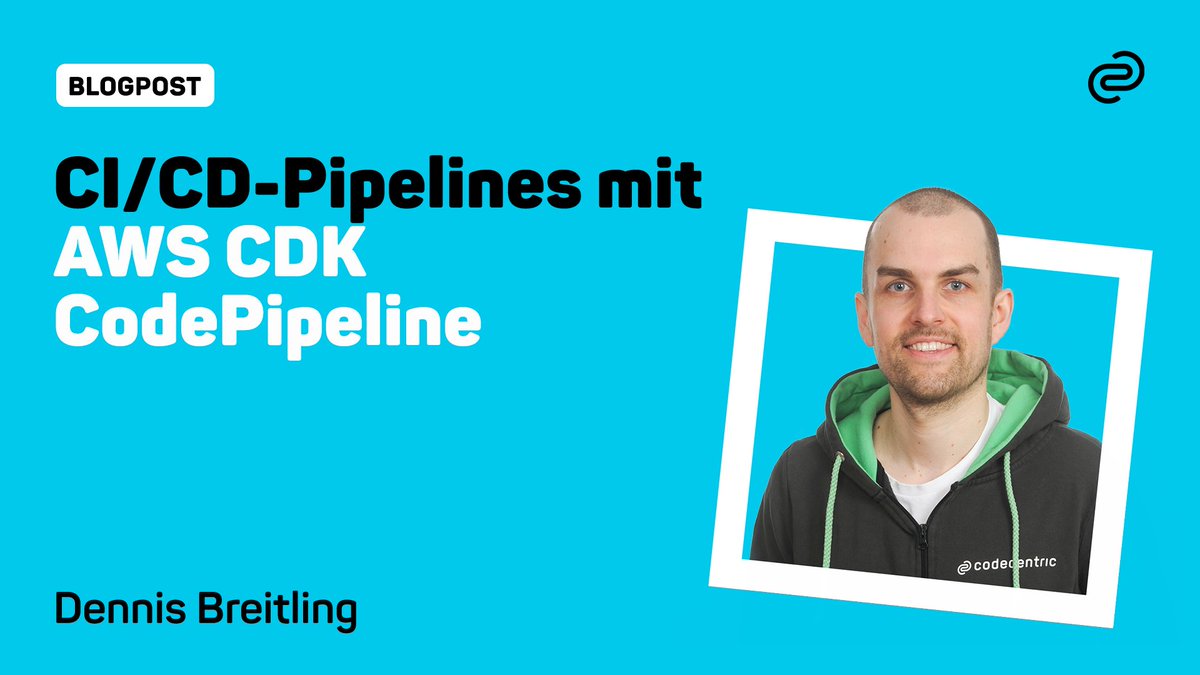 codecentric's tweet image. Weniger Arbeit für CI/CD-Pipelines?! 🤔
Mit #CodePipeline gibt es ein Konstrukt von #AWS, um Pipelines für #CDK-Projekte aufzusetzen. In seinem Blogbeitrag zeigt euch Dennis, wie das funktioniert. 👉
Jetzt lesen: cclnk.de/3q6lMbl