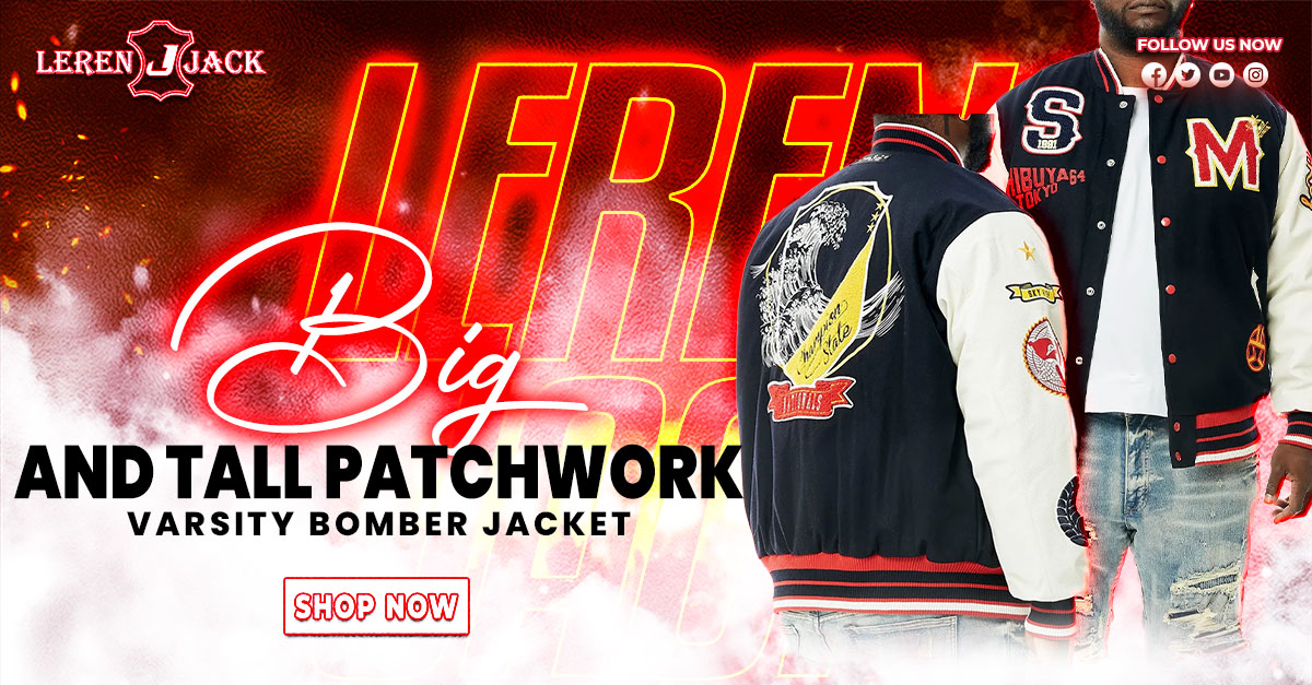 lerenjack's tweet photo. Big and Tall Patchwork Varsity Bomber Jacket

Shop Now: https://t.co/zm1e1vBWsx

#bigandtall #bigandtallstyle #bigandtalljackets #bigandtalljacket #bigandtallpatchwork #patchwork #patchworkjacket #patchworkjackets #varsitybomberjacket #varsitybomberjackets #lerenjack https://t.co/oTfTxhCiy2