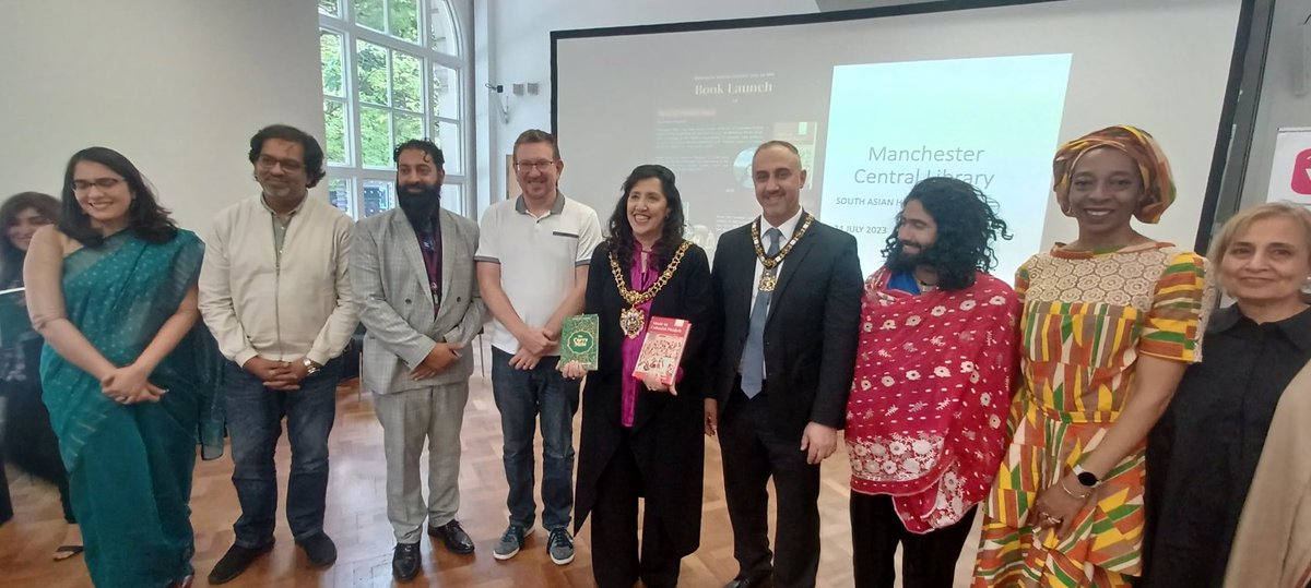LordMayorOfMcr's tweet photo. I had an amazing time last night at the South Asian Heritage Month Book Launch! 📚 https://t.co/9th32lDBt0