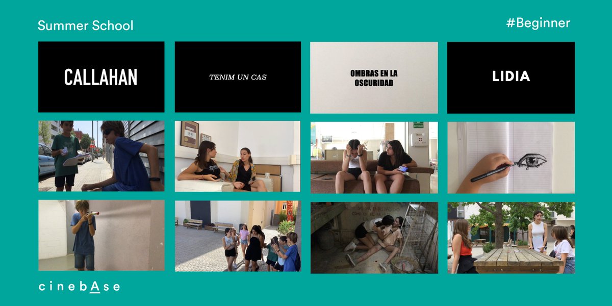 Cine_Base's tweet photo. #CineBase | 📷 Imatges dels curtmetratges finals dels cursos #Beginner i #Intermediate realitzats a l’@escac durant l'última setmana del #SummerSchool
🙌🏼 Felicitats a l'alumnat. Us animem a tots a presentar-vos a la pròxima edició del #FestivalCineBase https://t.co/nAoSVyqzlG