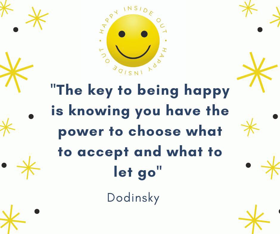 Sometimes we hold onto thoughts and feelings that really do not do us any good at all, and can make us sad.

You hold the power to be able to choose how things make you feel - you can let go and it will be OK.  You  cannot change the past unfortunately, but we can look forward x
