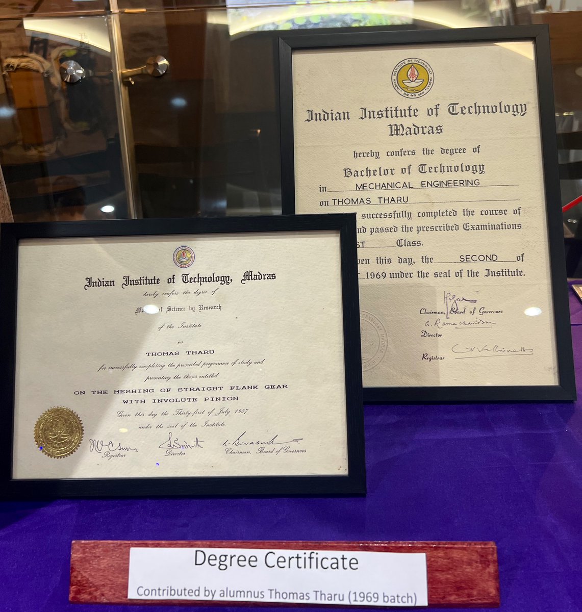 CentreIit's tweet photo. @CentreIit is always abuzz with new activity and displays. 

Welcome to “𝘾𝙤𝙣𝙫𝙤𝙘𝙖𝙩𝙞𝙤𝙣 𝘾𝙝𝙧𝙤𝙣𝙞𝙘𝙡𝙚,” our newest exhibition about @iitmadras’ Convocation ceremonies. 

When you visit us, we hope you learn something new and interesting!

#chennai #graduation https://t.co/lwCWaTOFc7
