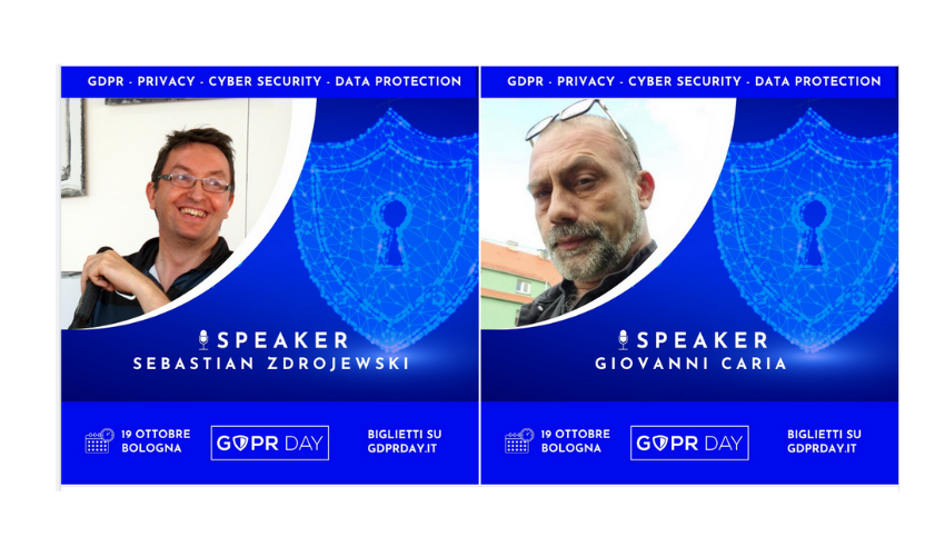 GDPRDay's tweet image. Al #GDPRDay simuleremo 3 attacchi informatici, da un #pastejacking arriveremo alla creazione di una #botnet, fino a un attacco complesso. Perchè #DataProtection non significa solo #Privacy ma anche #CyberSecurity!
Iscriviti ora! Biglietti al 40% di sconto!
gdprday.it/registrazione