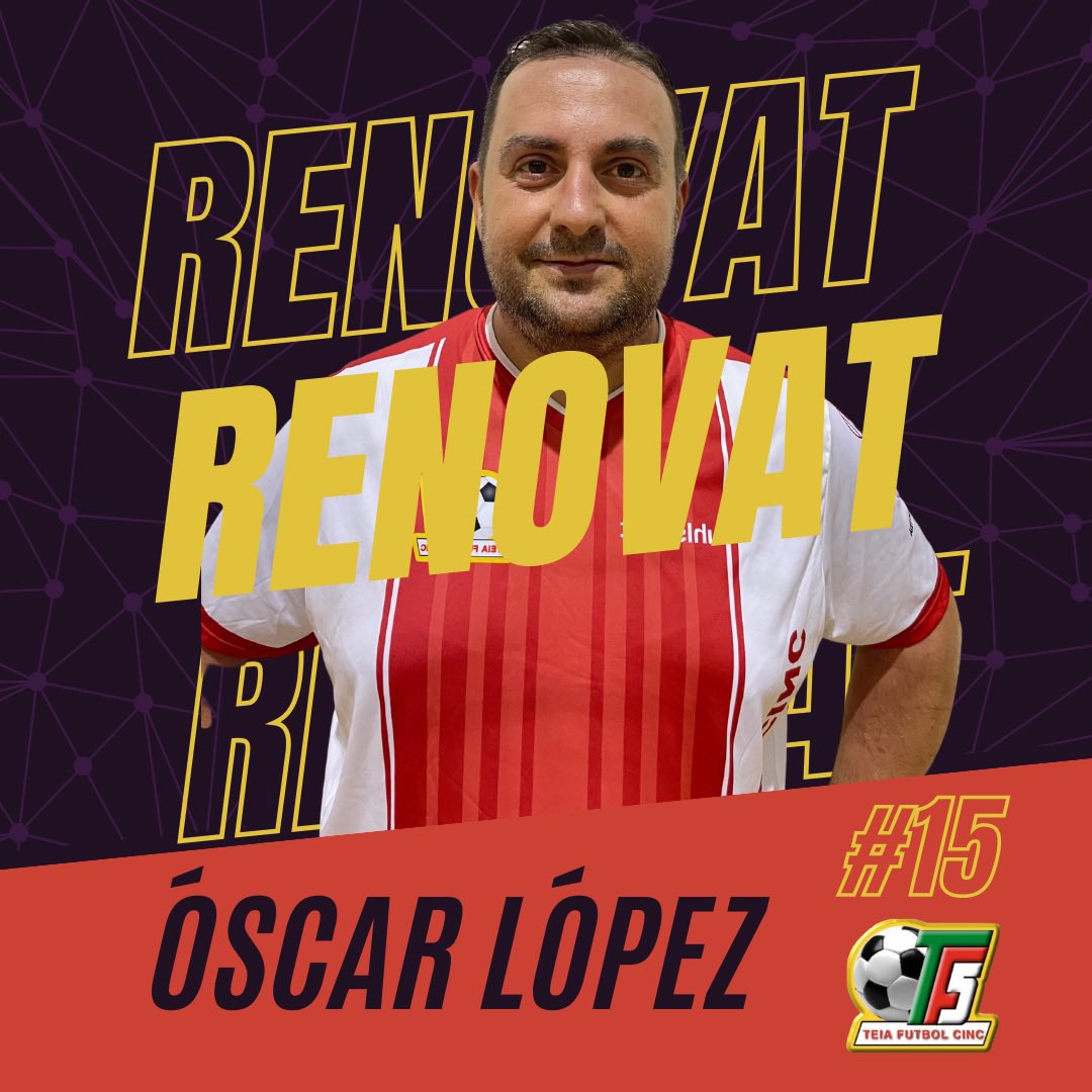 Oscar López incombustible, continuarà defensant els colors del TF5 ❤️🤍