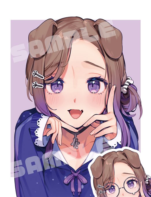 狛江撫子さんの生誕記念グッズイラスト描かせて頂きました!実はメガネ差分も描いてたり…(※グッズにはメガネは付属しません)
お誕生日おめでとうございます🎂🎉
#なでち生誕祭 