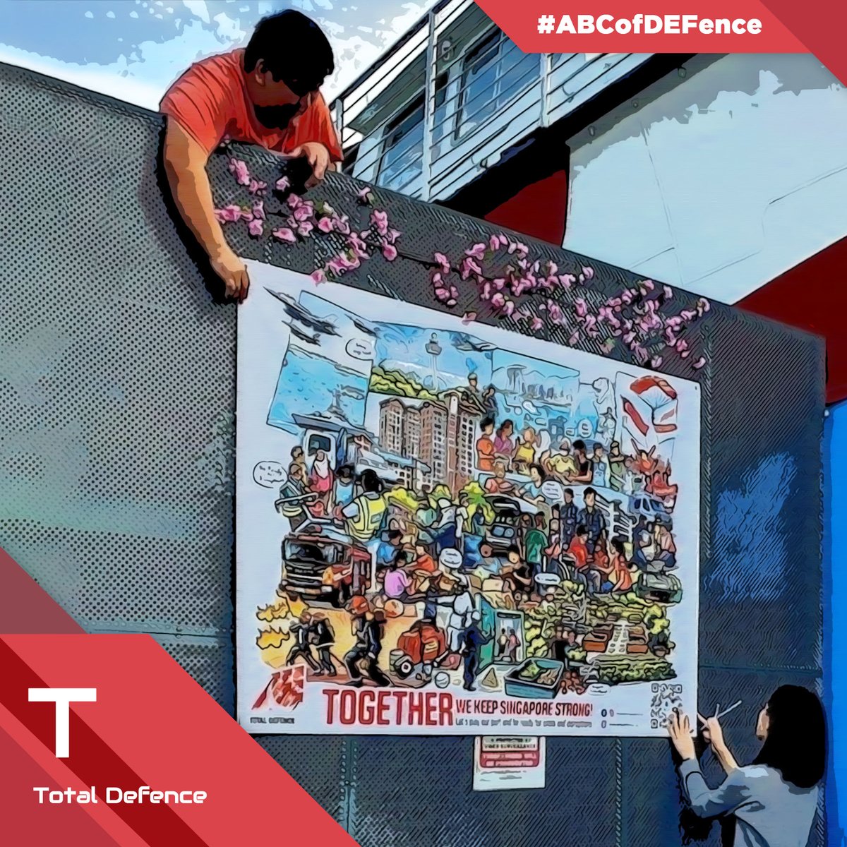mindefsg's tweet image. Defence isn&apos;t just about military might, it&apos;s about the strength of our society. That&apos;s why we have #TotalDefence!

Let’s play our part and continue to work together to keep our nation strong and secure!

#ABCofDEFence #TisforTotalDefence #TisforTeamworkMakestheDreamWork