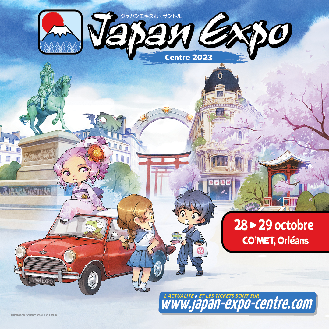 japanexpocentre's tweet photo. En voici l'affiche de Japan Expo Centre dévoilée hier pendant En Route pour Japan Expo sur Twitch 🤩 

L'illustration a été réalisée par @auroreblackcat 🖤

🗓️Rendez-vous les 28 et 29 octobre 2023  à Orléans au CO’Met !

🔗 https://t.co/9Z3fnTxZsp https://t.co/mkRdeADYdL