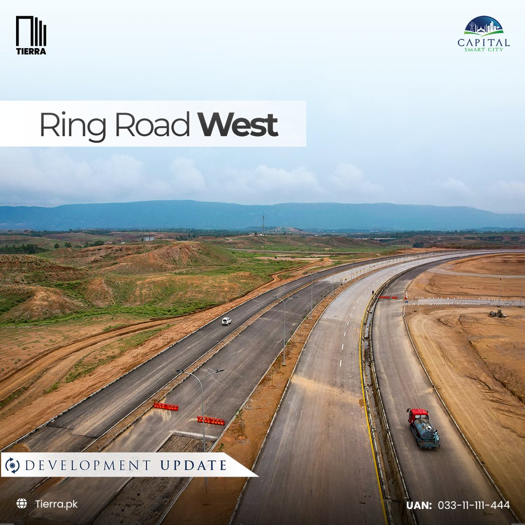 tierraassociate's tweet image. Capital Smart City Islamabad never hold-ups its prompt and relentless developmental progress. Observe the latest construction updates as of July 22, 2023.

#ProgressDevelopment #CapitalSmartCity #ConstructionProgress #Islamabad #RealEstate #TierraAssociates #Property