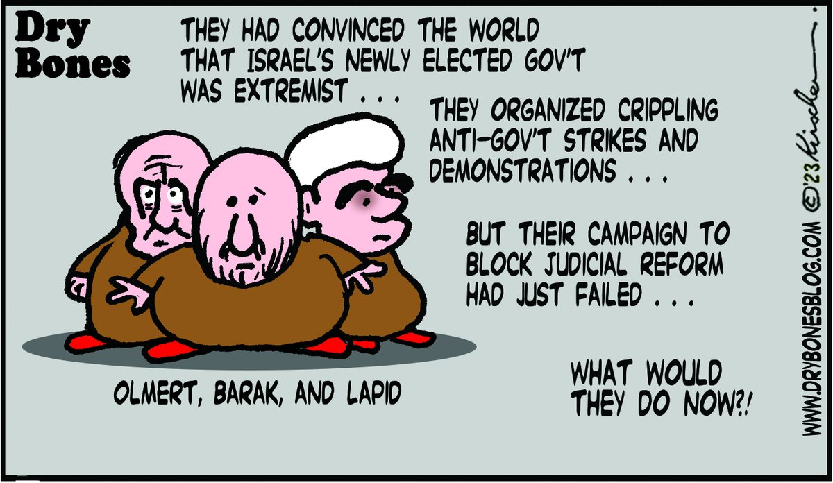 Olmert, Barak, and Lapid, The former Israeli Prime Ministers who convinced the world that Israel's newly elected Gov't was extremist. 
#Olmert #Barak #Lapid #Israel #IsraelProtests #JudicialReform #JudicialOverhaul