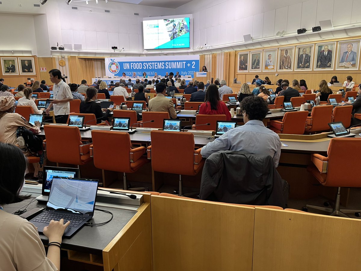 Manu_FAO's tweet photo. Our @FAOfish event on #Blue #transformation starting today at the #UNFSS2023 @UNFAO. #aquatic #foods are essential for a world without hunger https://t.co/wgULScAu3p