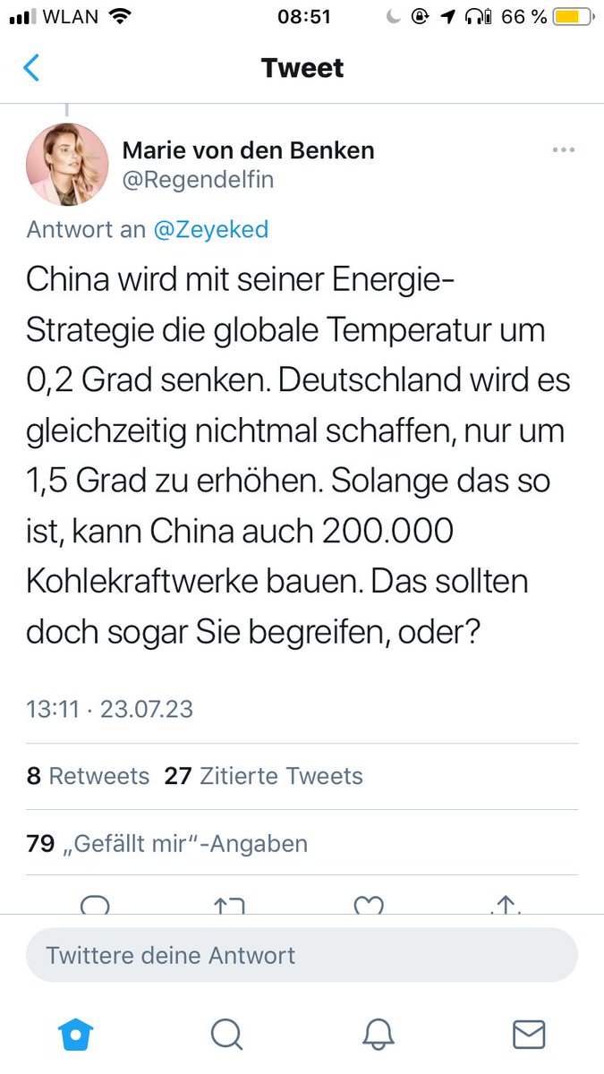 Papamicha007's tweet photo. Ein hinterfragter #Tweet und Zack biste blockiert bei @Regendelfin Marie von den #Benken -> zeugt von keinerlei Reife. Btw, schönes Leben noch in Ihrer #JaSager und #Klatschbubble die Sie ruhig weiter verkaspern dürfen 🥶🤡🤡🙋🏼‍♂️ https://t.co/Q0VHHCm6RY