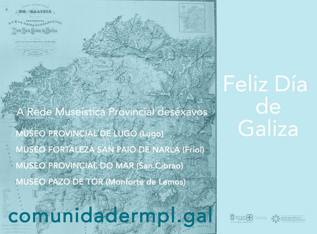 Este 25 de xullo queremos celebralo co mapa de Fontán. Celebramos a nosa Cultura, a nosa Terra, o noso Idioma. Nos museos da Rede Museística Provincial de Lugo todos os días son 25 xullo. 🎉🎊 Celebrámolos xuntxs? 🤩 #FelizdíaGaliza #FelizdíaGalicia