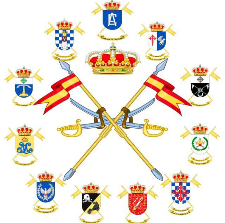 Feliz día de Santiago, felicidades a todos los españoles y a los componentes del arma de Caballería.