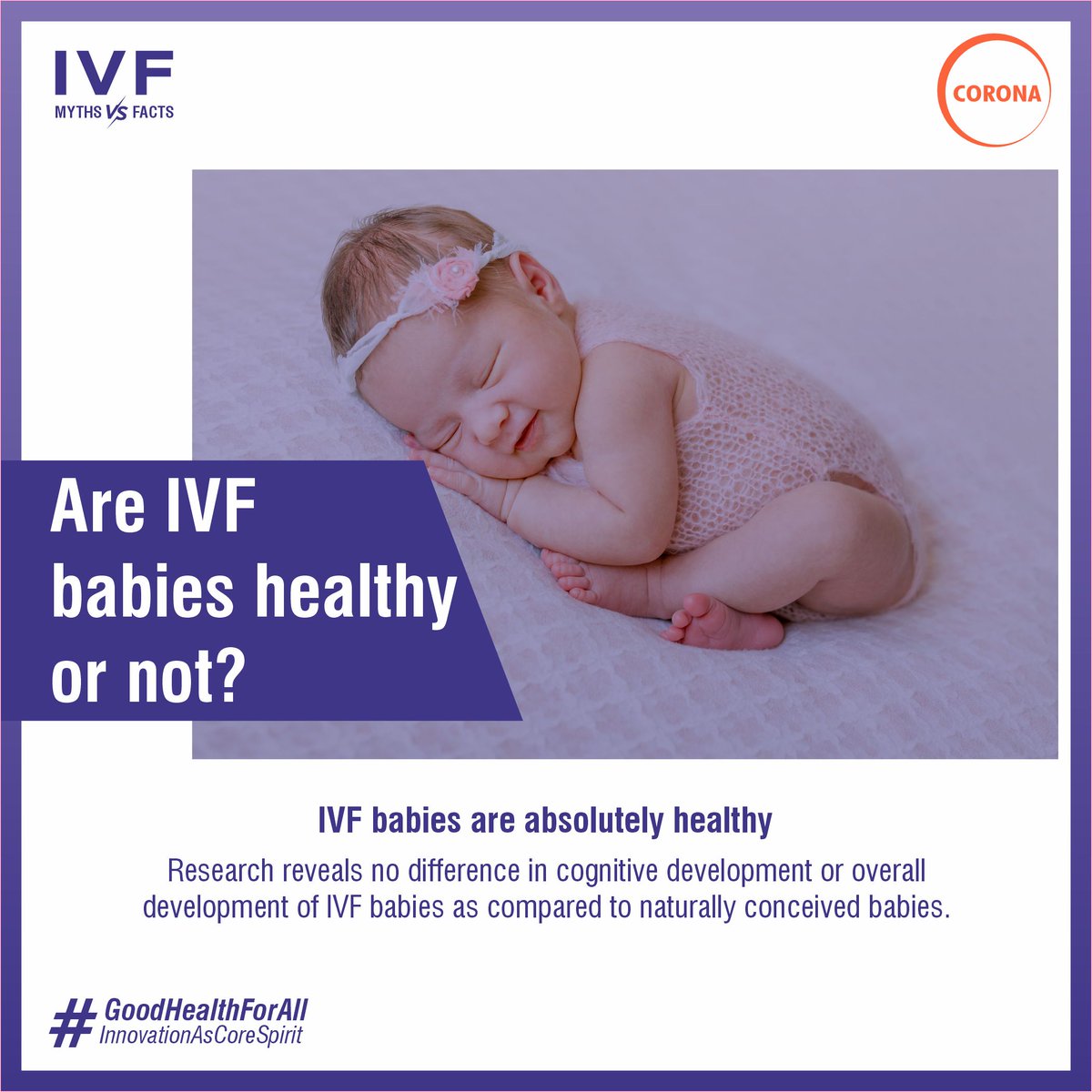CORONAREMEDIES's tweet photo. Where science and hope intertwined, miracles are born!
Stay tuned with us to know more about IVF Facts!
#CORONA #coronaremedies #goodhealthforall #WorldIVFDay2023 #IVFJourney #FertilityAwareness #IVFFacts https://t.co/fRITmdJWe7