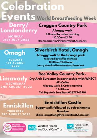 Health@Work NI (@healthworkni1) on Twitter photo Hey everyone, please share the following information. Next week is world breastfeeding week. There are a number of events happening. Click the link below and see what you can attend!
westerntrust.hscni.net/download/257/b…
<a href="/publichealthni/">Public Health Agency</a>
<a href="/WesternHSCTrust/">Western Trust</a>
#worldbreastfeedingweek #events Hey everyone, please share the following information. Next week is world breastfeeding week. There are a number of events happening. Click the link below and see what you can attend!
westerntrust.hscni.net/download/257/b…
<a href="/publichealthni/">Public Health Agency</a>
<a href="/WesternHSCTrust/">Western Trust</a>
#worldbreastfeedingweek #events