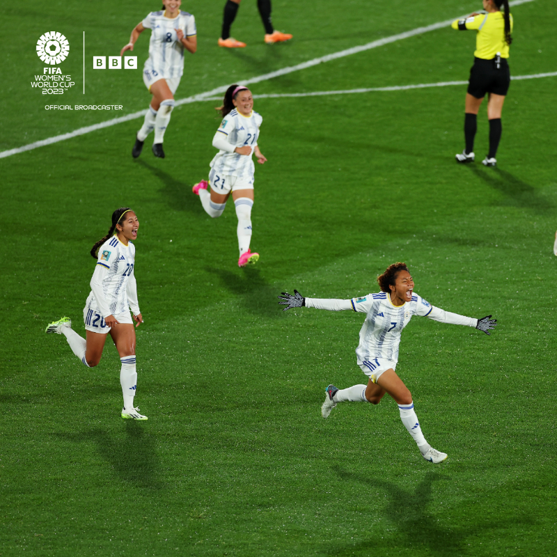 BBCSport's tweet photo. History makers! 📖

#FIFAWWC #BBCWorldCup
