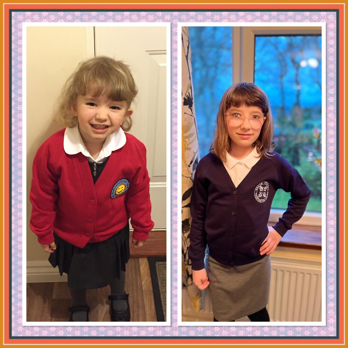 FunkymonkeyDJ's tweet photo. A Welsh daffodil 🌼 to an English rose 🌹. Thank you for the start @AberbargoedPS. Enjoy your last day Roley Coles. Bring on September. https://t.co/OW9vLY15hy