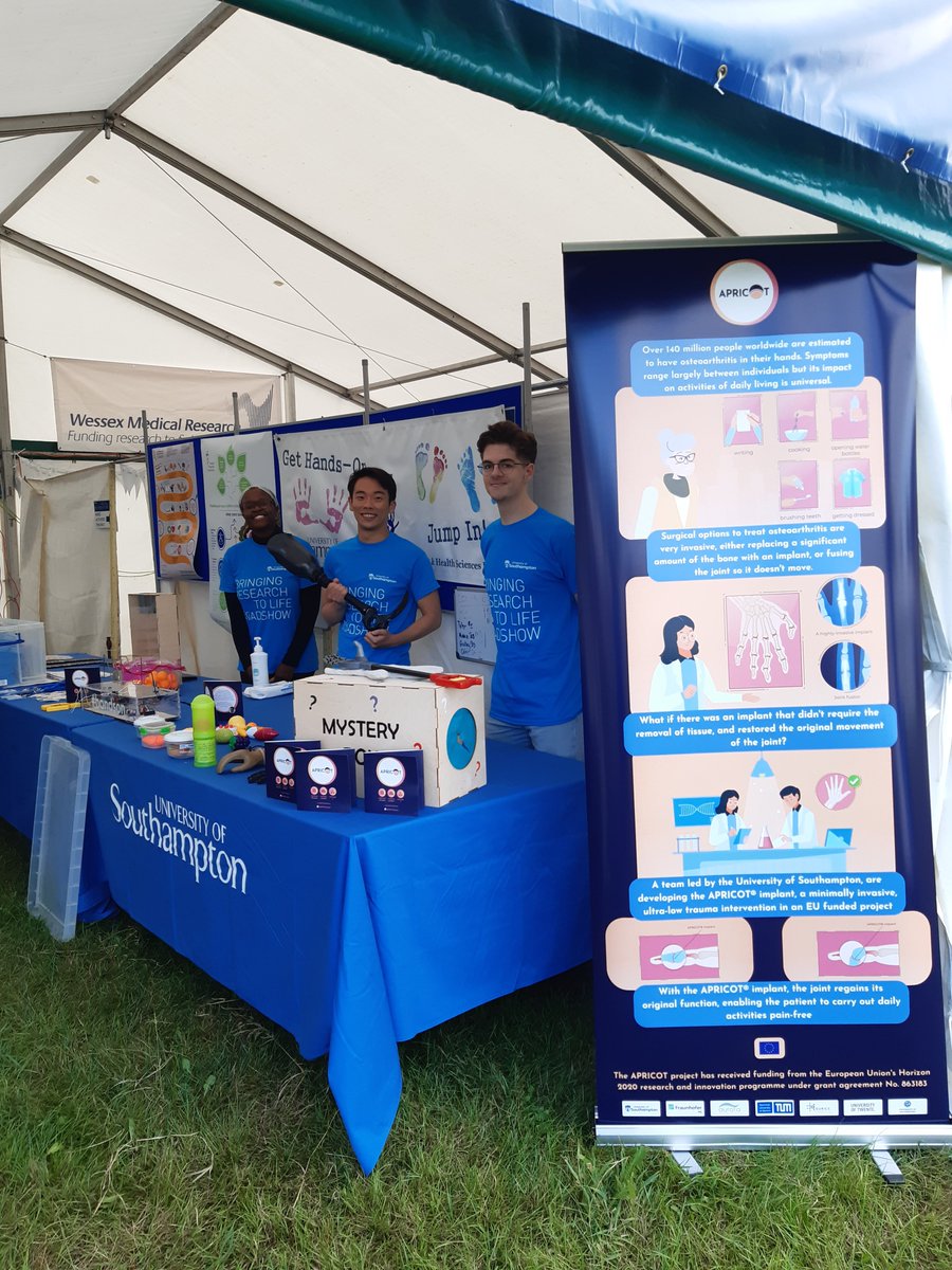 APRICOT (@apricotimplant) on Twitter photo Day one at the <a href="/NewForestShow/">New Forest Show</a>. We've got some brand new activities as well as some old favourites. Come find us at the <a href="/UoS_Engagement/">UoS Public Engagement</a> stand. Day one at the <a href="/NewForestShow/">New Forest Show</a>. We've got some brand new activities as well as some old favourites. Come find us at the <a href="/UoS_Engagement/">UoS Public Engagement</a> stand.