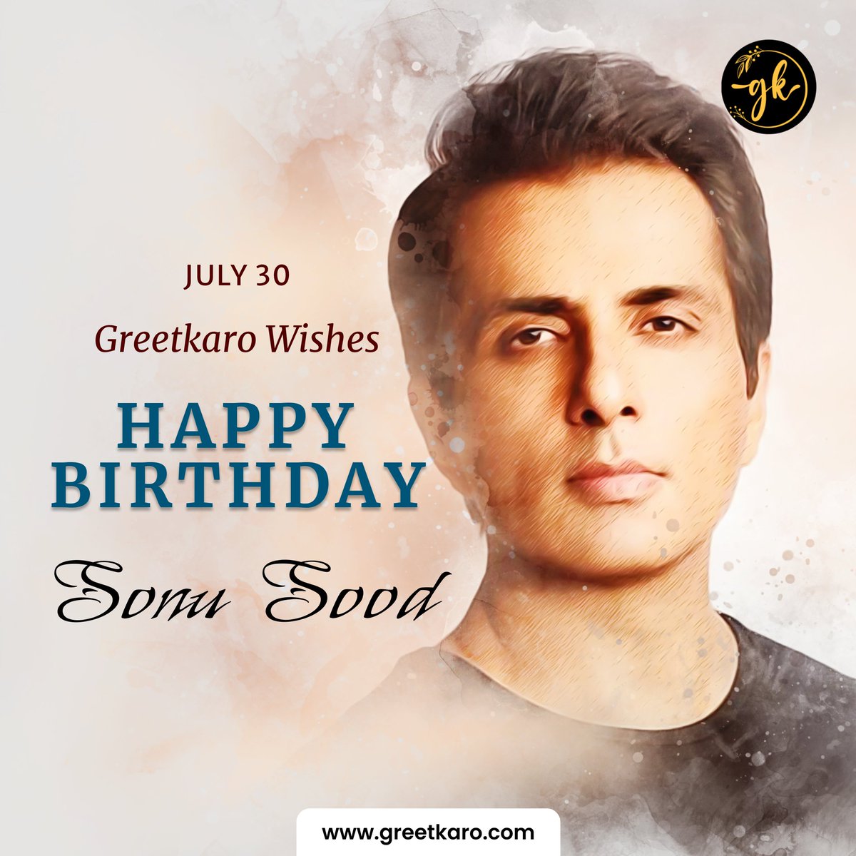 greet_karo's tweet photo. 🎉🎂 Wishing a very happy birthday to the real-life hero, Sonu Sood! 🎉🎊 Your incredible acts of kindness and selflessness have touched millions of lives and inspired us all.

#HappyBirthdaySonuSood #RealLifeHero #Inspiration #KindnessMatters 🎈🎁 #greetkaro #greetings https://t.co/uLgv2KZv3z