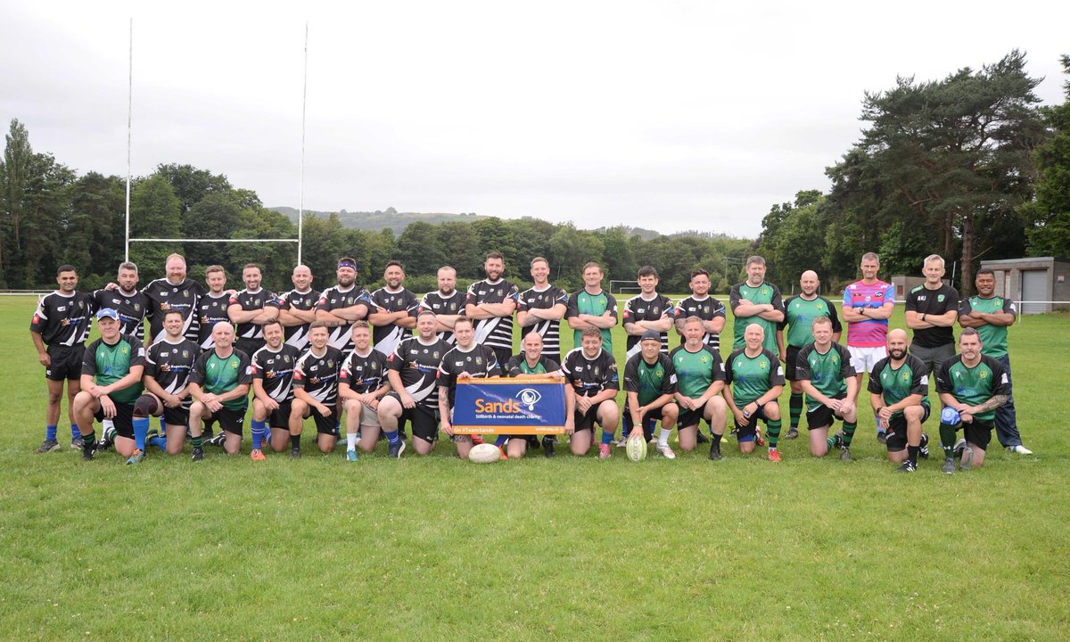 YogitsRFC's tweet photo. Team photos from our recent charity game versus The Soroka Barbarians in aid of @SandsUK 

Credit to Brian Westall for the pictures 👏 https://t.co/ypY33WjRJN